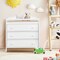 Baby Changing Table Infant Diaper with 3 Drawers and Safety Belt